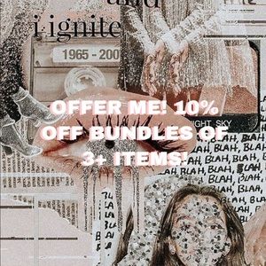 OFFER ME! ACCEPTING REASONABLE OFFERS NOW!